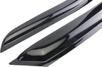Black Outside Mount Window Visor Deflectors Rain Guards Compatible with 2020-2023 M-a-z-d-a CX-30,Original Tape-on Window Visors