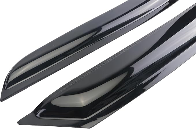 Black Outside Mount Window Visor Deflectors Rain Guards Compatible with 2020-2023 M-a-z-d-a CX-30,Original Tape-on Window Visors