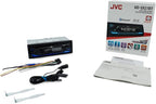 KD-SX27BT Car Stereo with Bluetooth, 100W Digital Media Receiver, 1.5A USB, Single DIN Head Unit with AM/FM Radio & AUX-in, iOS/Android Remote App, 13-Band EQ, Dual Phone Connection