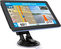 7" GPS Navigator for Car Truck RV, Car GPS Navigation System with 2026 Maps, Lifetime Free Updates, Voice Guidance, Speed & Red-Light Camera Alerts, Custom Truck Routing (Blue)