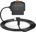 Dash Cam OBD Hardwire Kit, Micro USB Hardwire Kit with OBD Power Cable for Dashcam 12-24V to 5V/3A with Low Voltage Protection 24h Parking Surveillance/Acc Mode for Dashcam, GPS or Radar