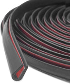 32.8Ft Car Door Edge Guards, Car Door Protector, Anti-Collision Automotive Entry Trim Molding Guard, No Glue Auto Exterior Edge Trim Protective Strip for Most Vehicles (Black, 10M)