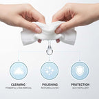 Car Cleaning Wipes, Multipurpose Vehicle Interior Surface Wipes, Soft Disposable Cleaning Cloth for Car Dashboard Seat Door Panel Glass Dust & Stain Removal
