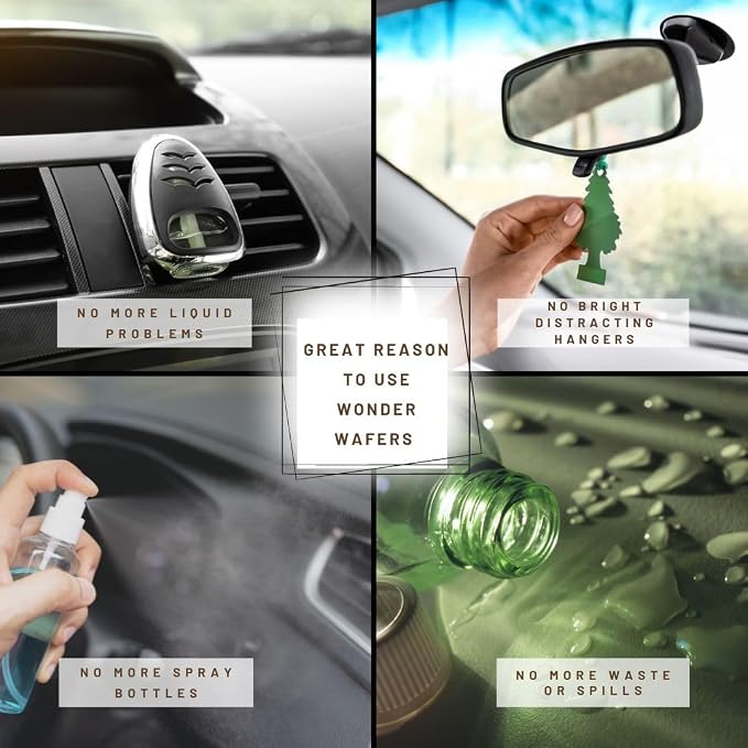 Wonder Wafers 250 Count Clean Car Unwrapped Automobile Professional Use Air Fresheners Car and Truck Detail