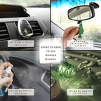 Wonder Wafers 250 Count Clean Car Unwrapped Automobile Professional Use Air Fresheners Car and Truck Detail