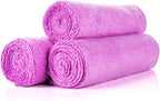 Sport & Workout Towel - Gym, Exercise, Fitness, Spa, Ultra Soft, Super Absorbent, Fast Drying Premium Microfiber, 320gsm, 16in x 27in, Lavender - Pack of 3