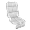 Car Seat Protector for Child Car Seat, Durable 600D Fabric Waterproof Car Seat Cover with Thick Pad Non-Slip Backing，No Imprints (Light Gray-1 pc)