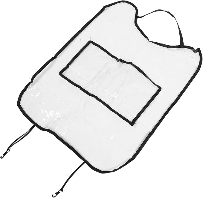 Car Seat Back Protector Kick Mat for Splashproof PVC Seat Cover Sturdy Anti-kick Pad for Back Protects Car from Dirt and Damage