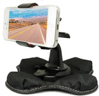 "Claw-X" NonSlip Universal Smartphone Beanbag Friction Dashboard Mount | compatible with iPhone 17 16 15 Pro MAX Air Galaxy S26 S25 Ultra Pixel 10 9 (All smartphones up to 4 inch wide)