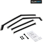 in-Channel Incredibly Durable Rain Guards for Mitsubishi Outlander 2022-2026, Original Window Deflectors, Vent Window Visors, Vent Deflector, 4 pcs. - 622479