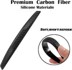 4Pcs Universal Car Door Edge Guards，Silicone Car Bumper Body Protector Trim Guard Auto Rearview Mirror Anti Collision Protector(Black)