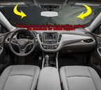 Windshield Sun Shade Universal Fit for Car Window Sunshades Cover Automotive Interior Sun Protector Accessories for Compact& Midsize Sedan,Com& Subcompact SUV,Small Pickup,Wagon(Eyes-Grey, S)