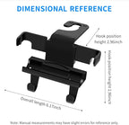 Upgraded Car Headrest Hidden Hook 2 in 1 Car Seat Hooks with Phone Holder for Purse, Hangers Vehicle Organizer ，Durable Hanger Storage Holder Organizer