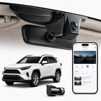 4K UHD STARVIS 2 Dash Cam for Toyota Corolla, Front Camera with Loop Recording, Gravity Sensor, WiFi & App, Plug & Play