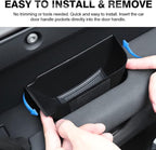 Door Side Storage Box for Land Rover Defender 90 110 130 2020-2025 2026 Accessories Defender Door Side Organizer Tray Grab Handle Pocket Box Insert Interior Accessories 2PCS