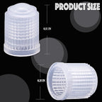 15PCS Tire Valve Stem Caps, Corrosion Resistant, with O Rubber Ring, Airtight Seal Heavy Duty Dustproof Tire Valve Stem Covers for Cars, SUV, Trucks, Bikes, Motorcycles, Bicycles(Transparent)