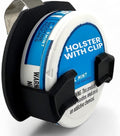 Holster Clip Compatible with Nicotine Pouch Tins, Belt or Car Sun Visor Accessory - Fun, Functional & Discreet Pouch Holder for On-The-Go Use - Universal for 2.75" Tins