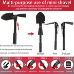 Emergency Roadside Kit for Car, Safety Kits for Cars With Jumper Cables | Premium Roadside Assistance Kit for Cars Headlamp Folding Shovel Safety Hammers Tow Rope Gifts for New Drivers Car Tool Kit