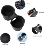 Center Console Cup Holder Insert Protector Compatible with 2025 Forester (Base/Premium/Sport/Wilderness/Limited/Touring) Interior Accessories Car Cup Holder for Forester 2025