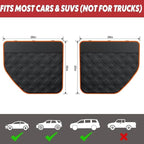 Car Door Protector for Dogs: Compatible with Tesla Model Y/3-Waterproof & Anti-Scratch Door Protector from Dog Scratching-Heavy Duty Dog Car Door Protector 2 Pack