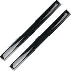 Tape-On Window Visors 4-Piece Compatible with 2024 2025 2026 Hyundai Santa Fe Sun Rain Guards Shield Shade Smoke