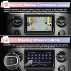 Car Stereo Upgrade for Ford F150 2009-2012 | Android 13 | 9" Touchscreen | 2GB+64GB | CarPlay Android Auto | Bluetooth WiFi | SWC | FM AM | Manuel AC