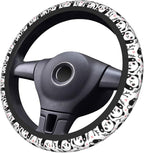 Cute Cartoon Panda Steering Wheel Covers Non Slip Neoprene Universal 15 Inch Steering Wheel Protector Car Cover for Men Women
