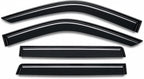 2021-2026 Tape-On Rain Guards for Chevrolet Tahoe (Chevy) & for GMC Yukon Side Window Visor Deflectors Extra Thick Vent Shades 2022 2023 2024 2025