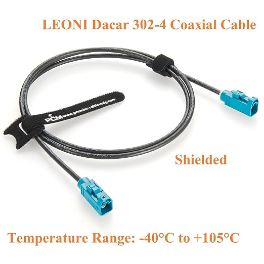 Original Rosenberger 59Z113-000-Z FAKRA Z Female to Female RF Coaxial Cable 50 Ohm Vehicle Car GPS Antenna Extension Cable for ADAS, FPD-Link GMSL2 Camera, Satellite Radio, Infotainment (10M/32.8FT)