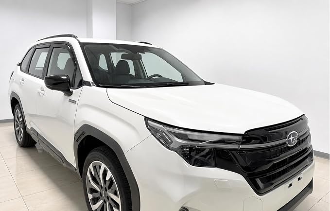 2025 2026 in-Channel Rain Guards for Subaru Forester Side Window Visor Deflectors Premium Sport Limited Touring Hybrid Wilderness Tinted Vent Shade Protectors