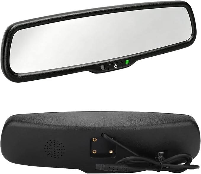 4.3 inch Car Mirror Monitor, 480 x 272 Resolution, 500 cd / m2 HD Reverse Camera System, Camera Monitor Parking Aid with Bracket, Suitable for Trucks and Vans