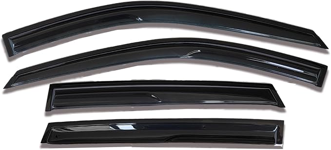 Side Window Visors rain Guards Vent Deflectors Compatible with Mazda CX-5 CX5 2017-2025, Vent Deflector Window Rain Guard Sun Shade Visors, Car Accessories 4PCS