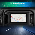 4Core Car Radio Stereo for Chevy Silverado GMC Sierra 2014 2015 2016 2017 2018 with 10 inch Touchscreen Wireless Carplay Android Auto FM WiFi Bluetooth SWC