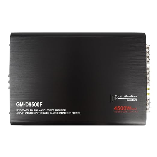 Car Power Amplifier 4-Channel Amplifier Stereo Audio Amp 12V Class A/B (4 Channel - 13.78 inch)