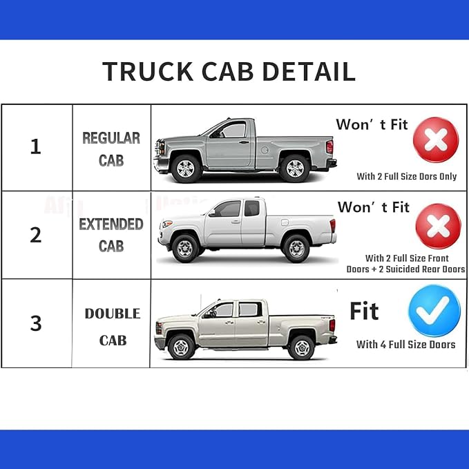 in-Channel Window Deflectors Visors Fit for Tacoma 2024-2026 Double Cab | Extra Durable Rain Guards, Window Visors Vent Sun Shades, Truck Accessories Dark Smoke 4pcs