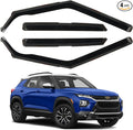 in Channel Rain Guards Fit for Chevrolet Chevy Trailblazer 2021-2026, Smoke Tinted Window Deflectors Vent Visors, Vent Shade Shield, 2021 2022 2023 2024 2025 2026, 4pcs