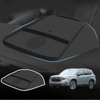 Dashboard Panel Organizer fits for 2025 2026 Forester ＆ Outback ＆ Croosterk Accessories Center Console Organizer Anti-Slip Anti-Dust Waterproof Mats Silicone Black