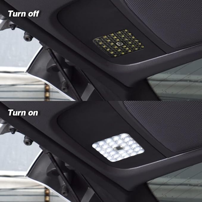 LED Lights for Toyota Sienna 2021-2025 2026, Cargo Lamps Decorative Atmosphere Lamp for Toyota Sienna Accessories Trunk Ceiling Lighting 2 PCS