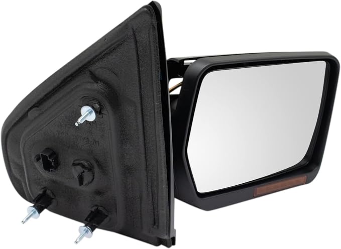Passenger Side Power Heated Mirror Manual Folding Memory Paint to Match Compatible with 2009-2014 Ford F-150 FO1321354 FO1321405