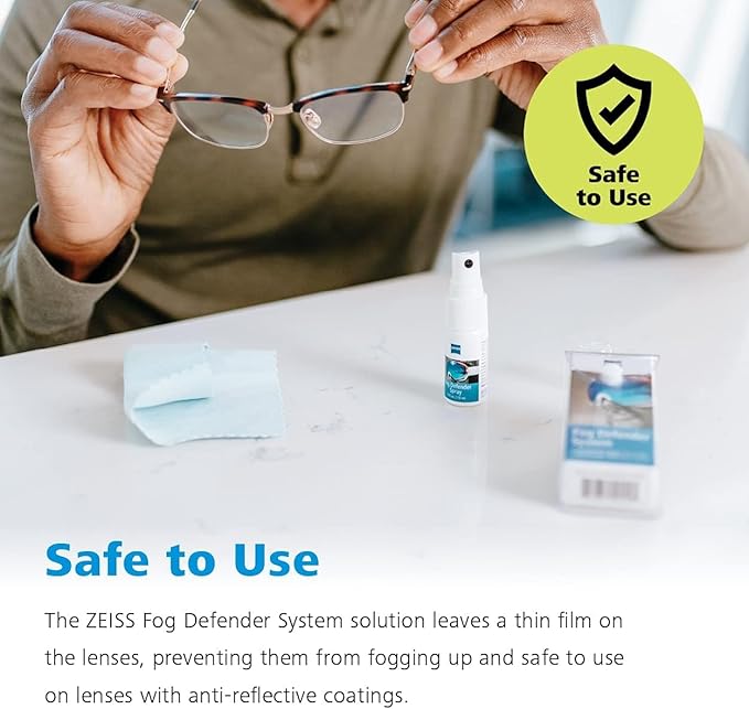 Fog Defender System Anti-Fog Kit for Glasses