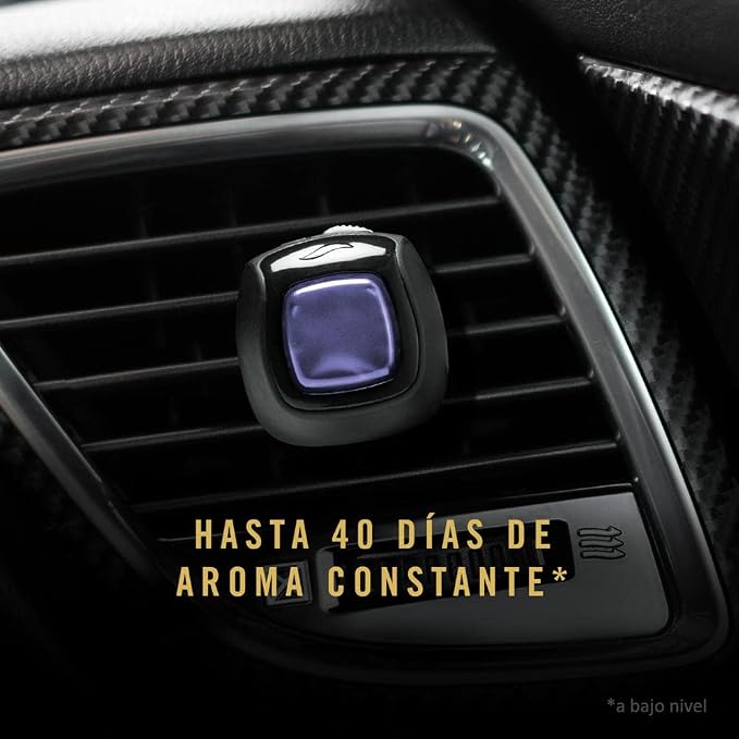 Car Vent Clip Air Freshener, Odor Eliminator for Up to 30 Days Freshness, 2 Clips (Lush)