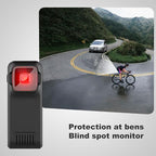 Bike Radar Tail Light, Visual and Audible Alerts for Approaching Vehicle, Compatible with Garmin Wahoo Bike Computers & Smartphone