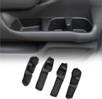 Door Side Storage Tray Compatible with 2023-2025 2026 Honda Pilot 2026 Passport 4PCS Side Door Storage Box Organizer Front & Rear Car Side Phone Pocket Silicone for 2024 Pilot Accessories