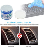 2Pcs Car Cleaning Putty Gel, Universal Car Interior Cleaner Slime, Auto Detailing Tools Accessories
