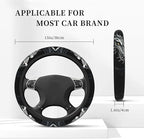 Cool Dragon Steering Wheel Cover, Non-Slip Breathable Neoprene Steering Wheel Covers, Car Accessories for Men, Universal 15 Inch Fit Auto, Suvs, Truck