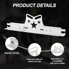 COOLWOLF Wheel Alignment Tool Plates,2-Pack,Toe Alignment Tool,3 in 1,Wheel Alignment Tool Kit for Toe Angle and Camber Angle,DIY,Alignment Tool Plates for Car,Truck,SUV,ATVs（Adjustable）