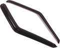WD2-046 Dark Smoke 2 Pcs Set Window Visor (Outside Mount) Deflector Rain Guard Compatible with 1995-2007 Chevrolet S-10