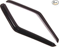 Outside Mount Window Vent Visors Rain Guards Compatible with GMC S15 Jimmy 1995-2004 | Side Window Wind Deflectors Rain Shields | Smoke Tinted, 2 Pcs Set, DGWV-046-3