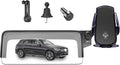 Car Phone Mount for 2023-2026 Mercedes Benz GLC / 2022-2026 C-Class, Smart Auto-Clamping on 12.3" Instrument Cluster Screen, 15W Wireless Fast Charging, 360° Adjustable, Without Blocking Airflow