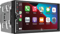 DCA73W 7" Wireless CarPlay Android Auto Double DIN Stereo | Wired or wireless Certified Apple CarPlay and Android Auto, 7-inch touchscreen, Bluetooth, backup camera input, USB